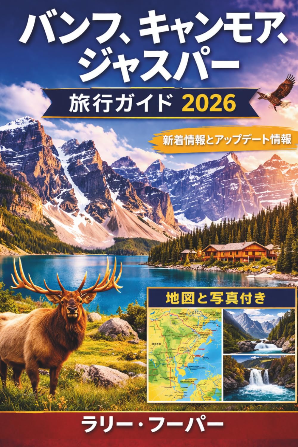 バンフ、キャンモア、ジャスパー旅行ガイド 2026: カナディアンロッキー：旅程、ルイーズ湖とモレーン、アイスフィールド・パークウェイ、ハイキングコース、景勝ドライブコース、野生動物、隠れた名所、地図、そして地元ならではのヒント