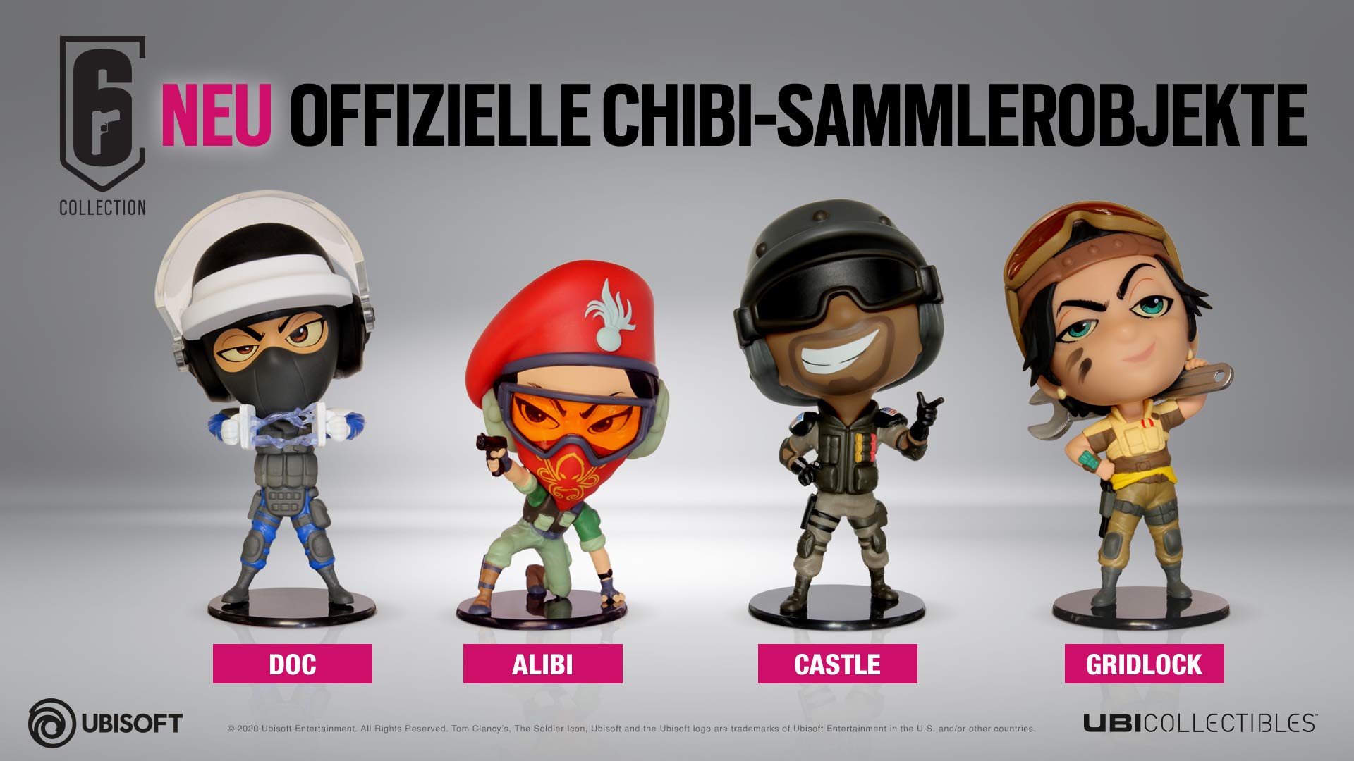 Ubisoft Six Collection Doc Figur Rainbow Six Siege Serie 5