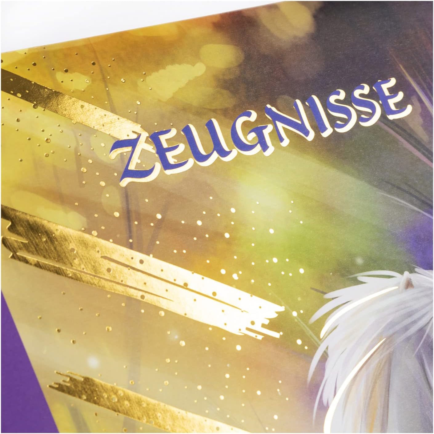 Idena 20132 – Certificate Folder in Unicorn Design, with 12 Sleeves for DIN A4 Format