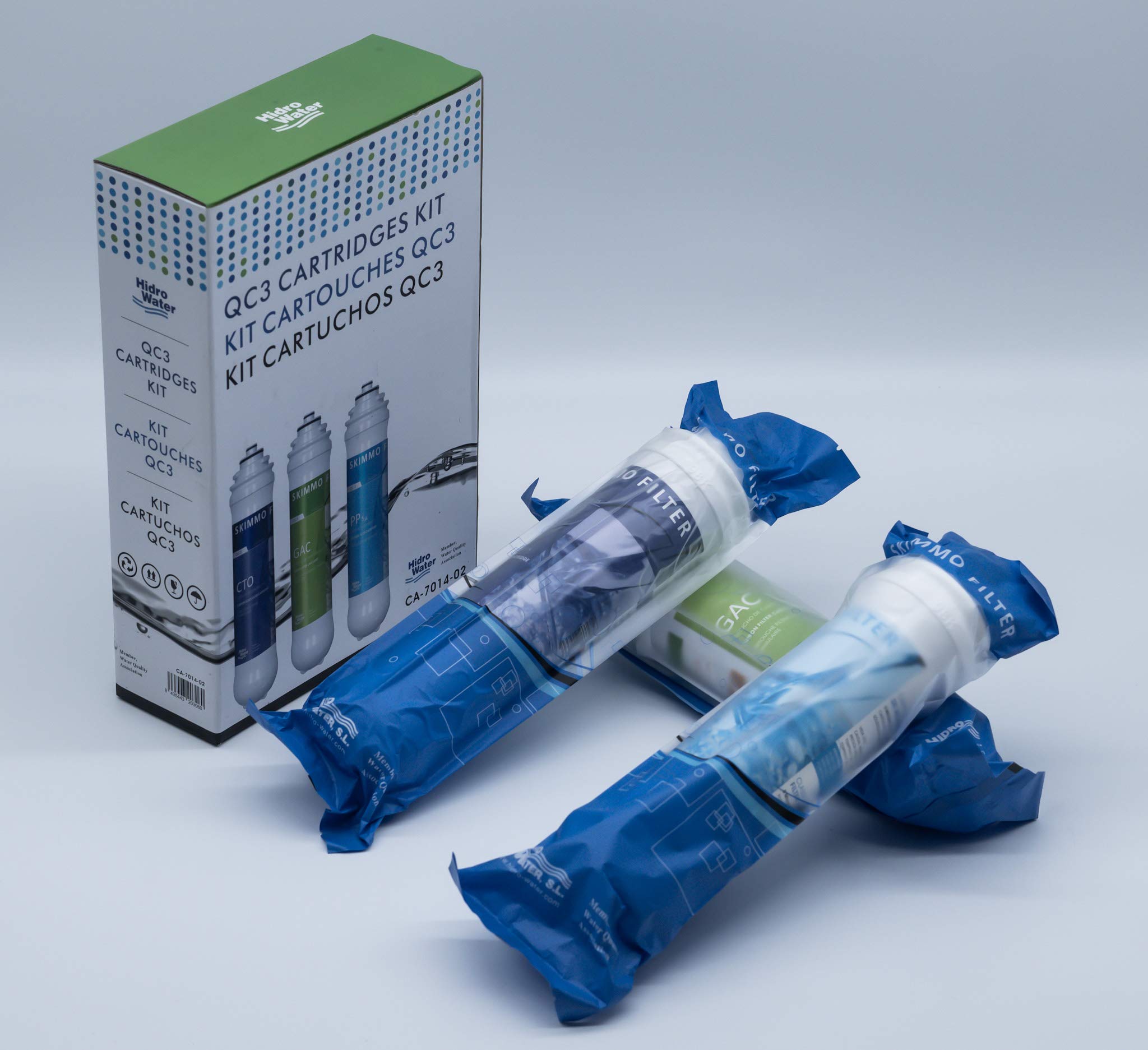 Equipo de Filtrado de Agua iFILTER | Sistema de Ultrafiltracion de Agua | Incluye 2 Recambios de Filtros | Diseño Exclusivo (Fabricante: Hidro-Water S.L)