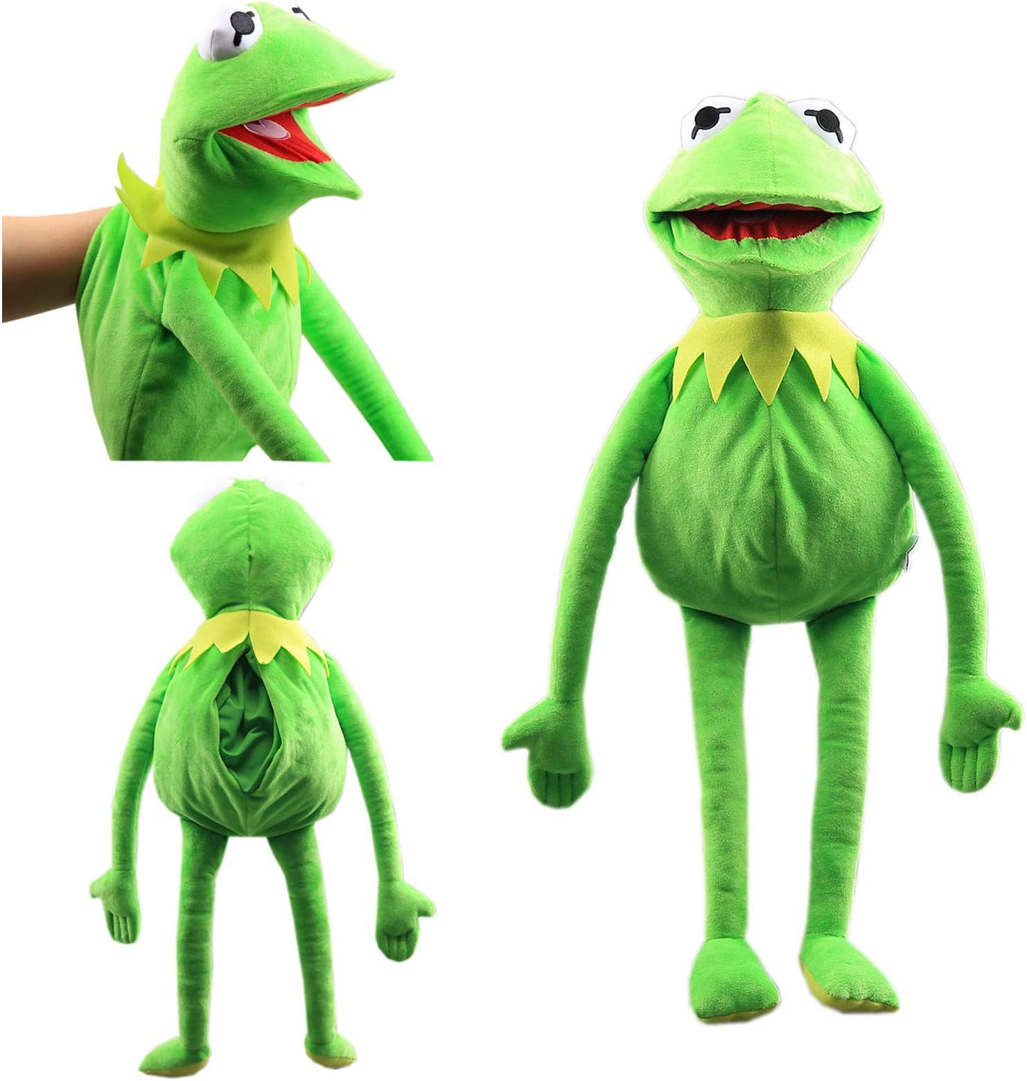 uiuoutoy The Frog Puppet Plush Toy Ventriloquism Prop Party Gift