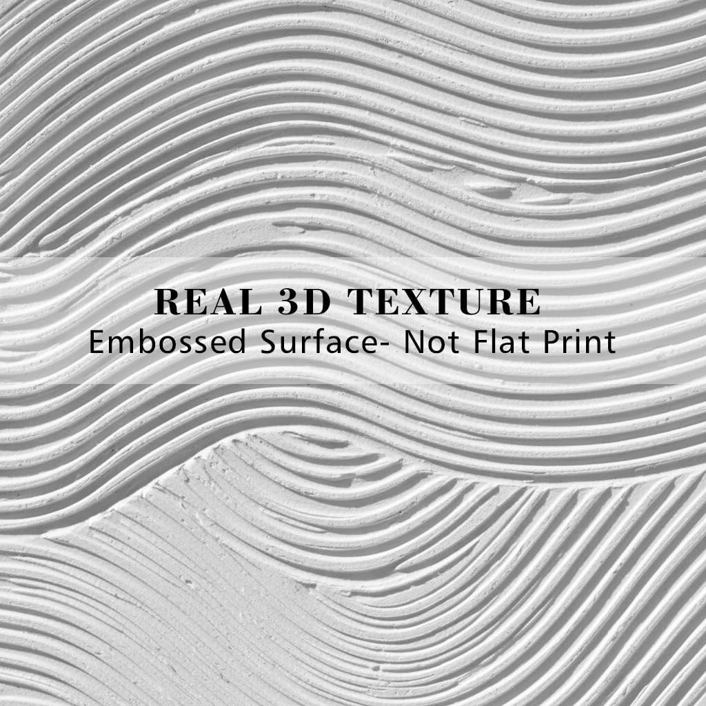 Artiluxy 3D Minimalist Textured Wall Art Set of 2 – 16×20 in Neutral Sculptural Canvas for Living Room Bedroom Home Decor