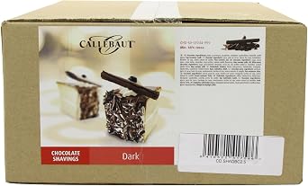 Callebaut Dark Chocolate Shavings 2.5 Kg