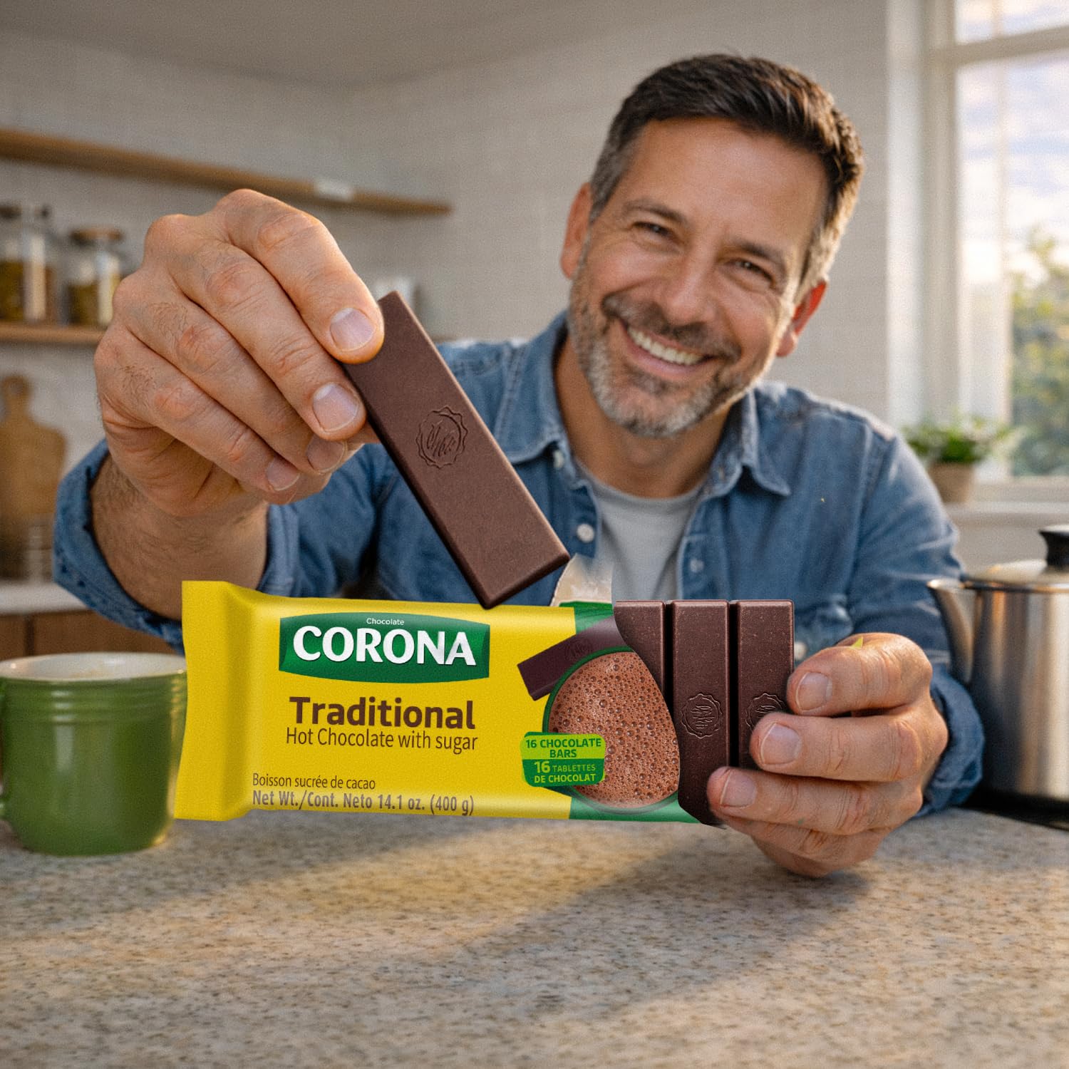 Amazon.com : Corona Traditional Sweet Chocolate Bars, Authentic