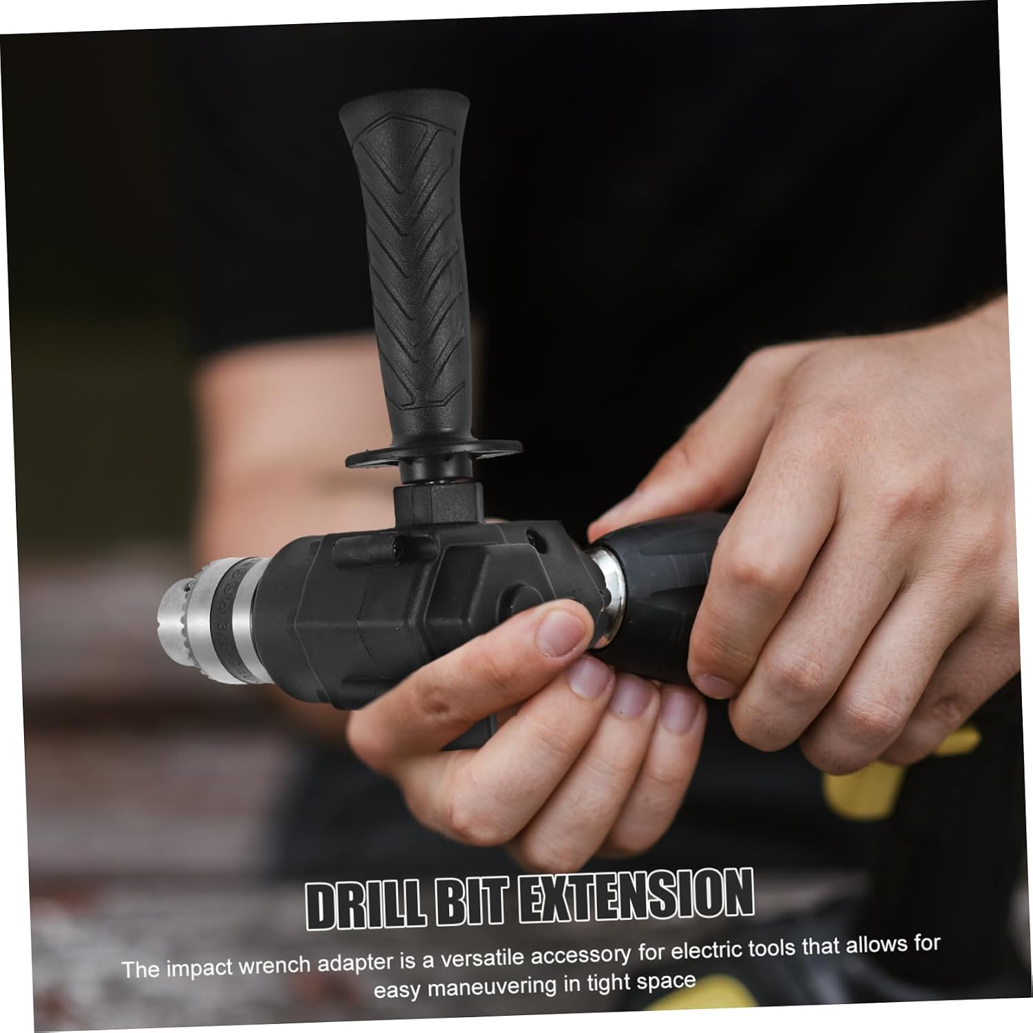 Angle Drill Attachment Flexible Electric Screwdriver Adapter for Tight Spaces Versatile Drill Accessory for Projects and Construction Use