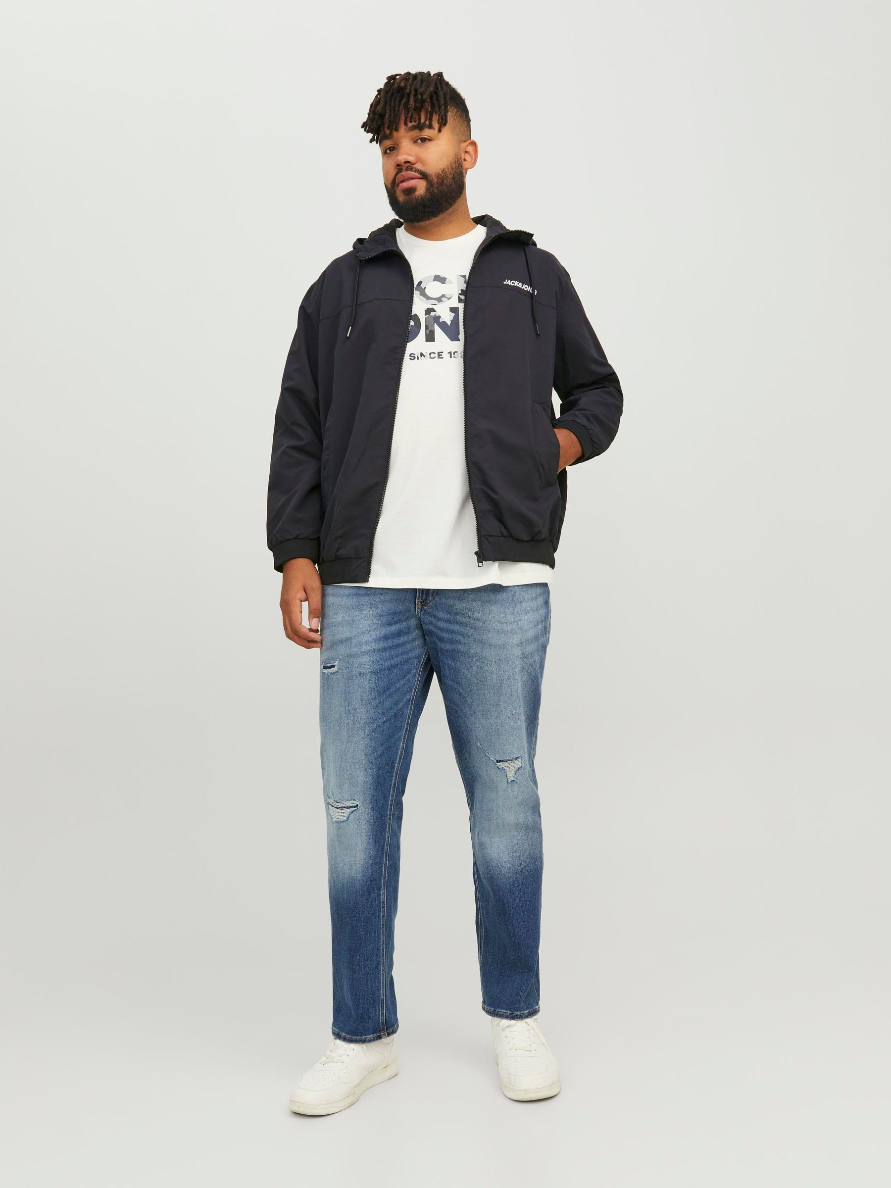 JACK & JONES Male Blousonjacke Plus Size Blousonjacke