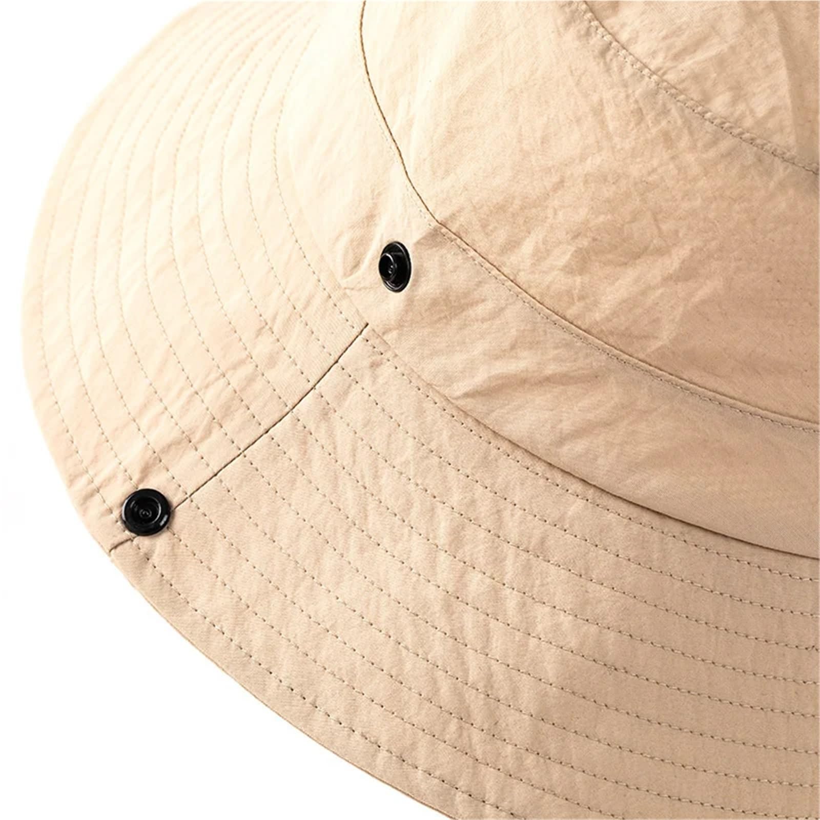 Cappello A Secchiello Cappello da Pescatore da Uomo Cappello da Pesca all'aperto Cappello Estivo da Uomo Cappello da Pescatore da Donna(Gray)