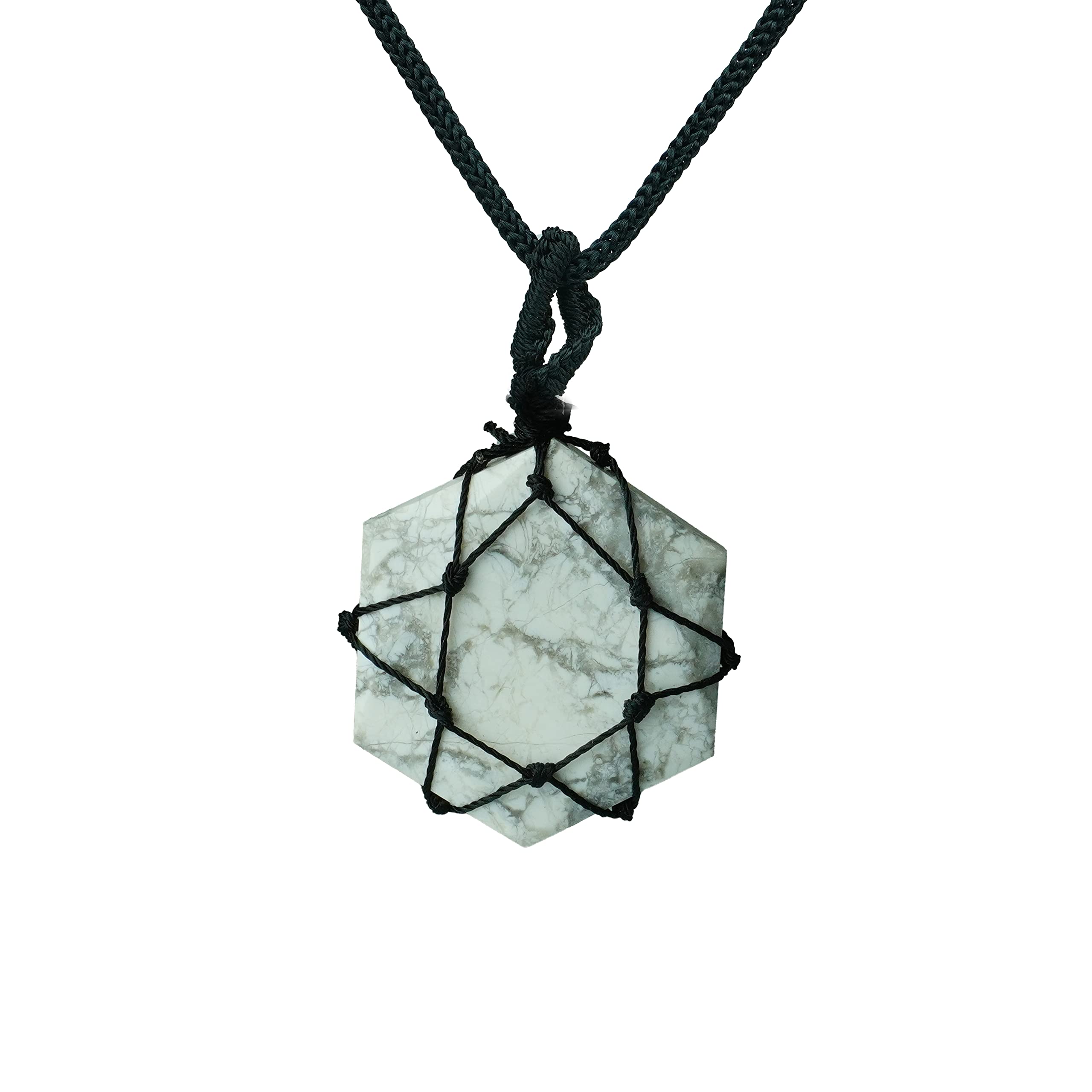 Charged Energized Stone Pendant Thread Cage Wrapped | Crystal Stone Thread Cage Wrapped Pendant for Women and Men-image-35