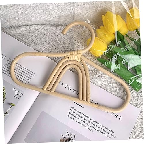 Miniatura 9 de UPKOCH Percha para niños, perchas para colgar ropa de bebé, perchas para niños, perchas para ropa para armario, perchas de ratán para niños,