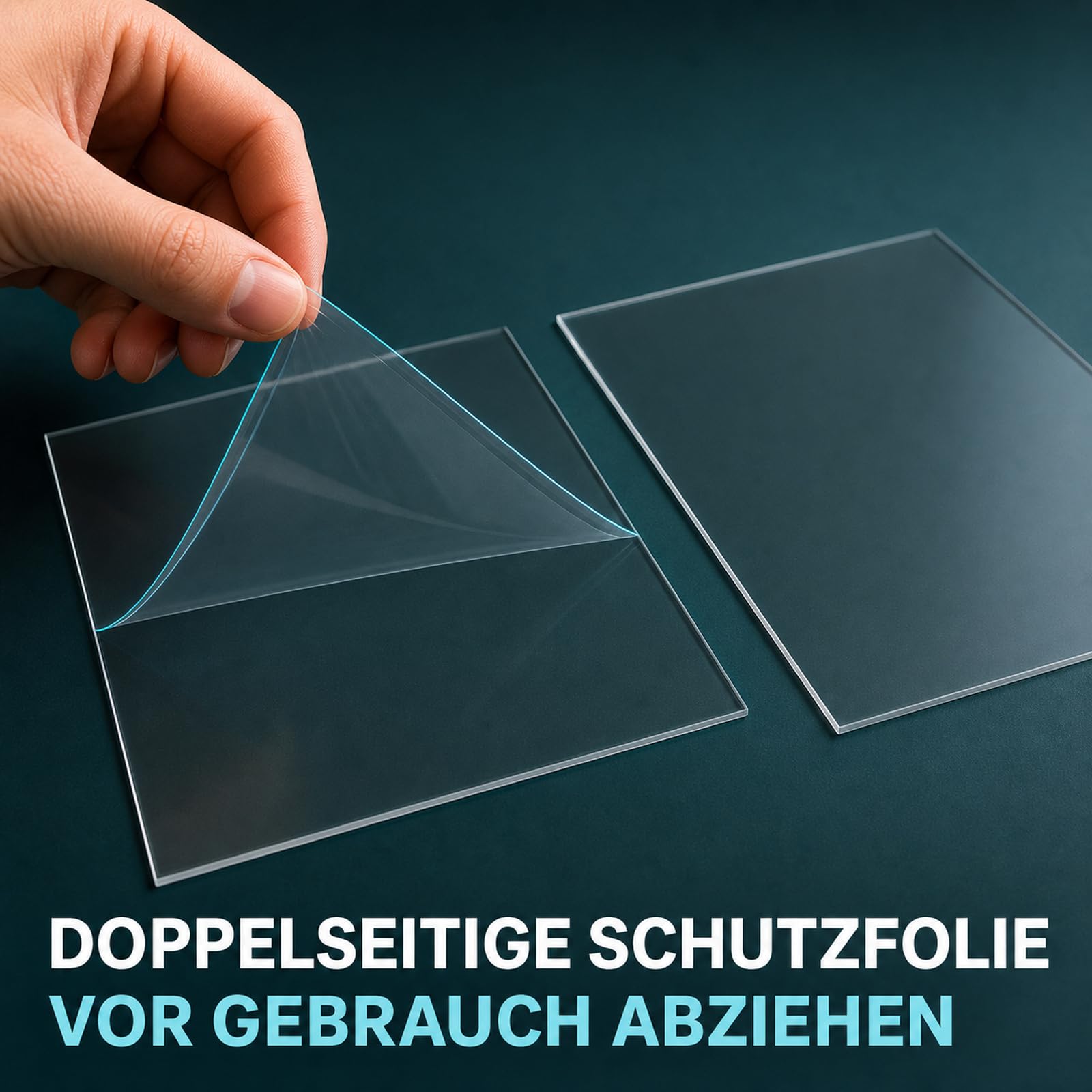 YOUNTHYE 10 Pièces Plexiglass Plaque Transparent A4, 210x297x3MM Plaque Plexiglas Transparent, Feuille Acrylique avec Film de Protection pour Signage, Gravure Laser, Cadre Photo