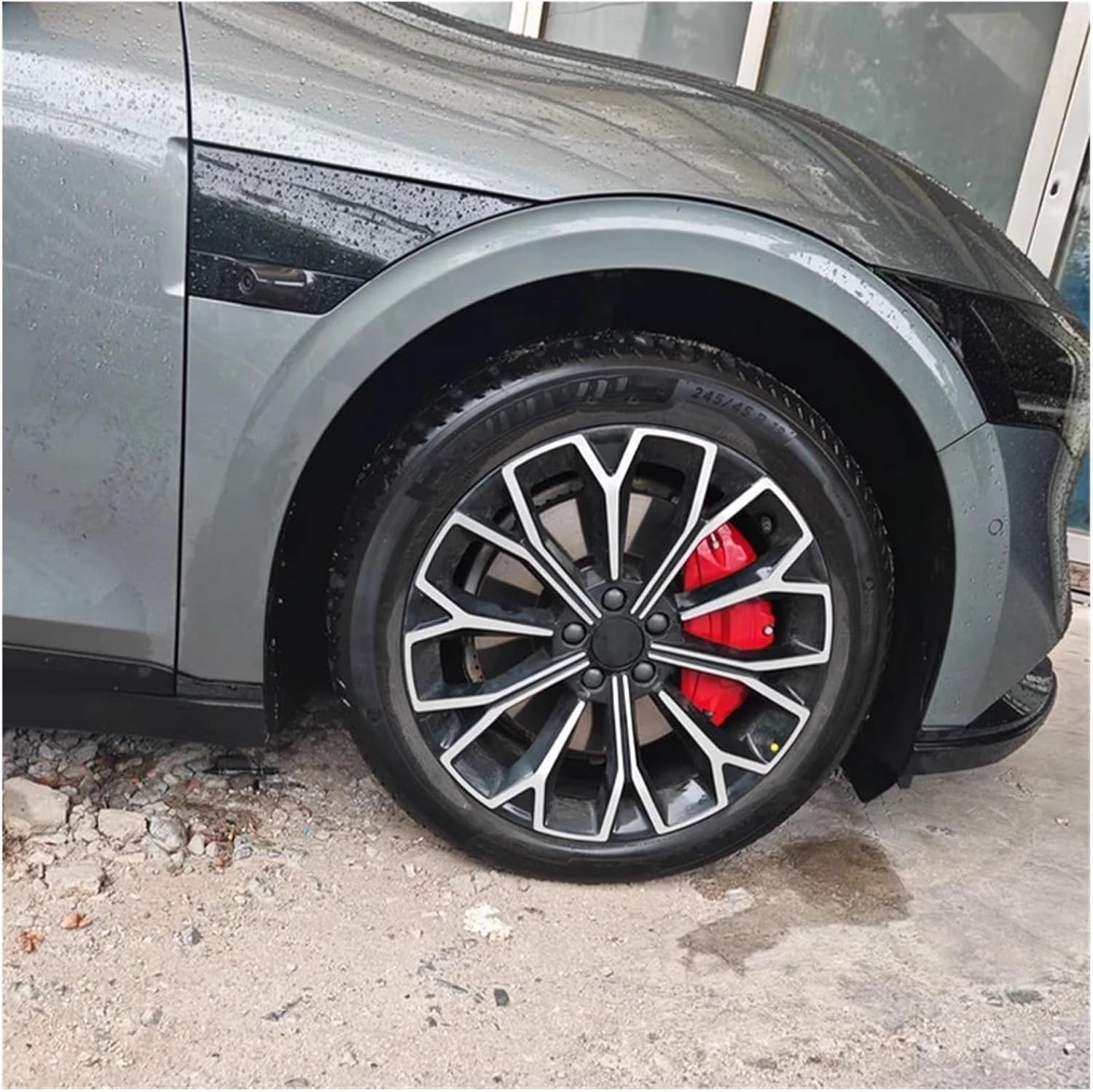 for Zeekr 007/007 GT 2023 2024 2025 Brake Caliper Cover Aluminum Alloy Modified Wheel Hub Protection Decorative Accessories(380 06)