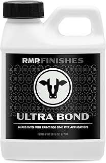 RMP Finishes Ultra Bond Adhesion Promoter Bonding Primer for Painting Plastic, Shellac, Glass, Painted, Varnished Surfaces, No VOCs, 8 oz.