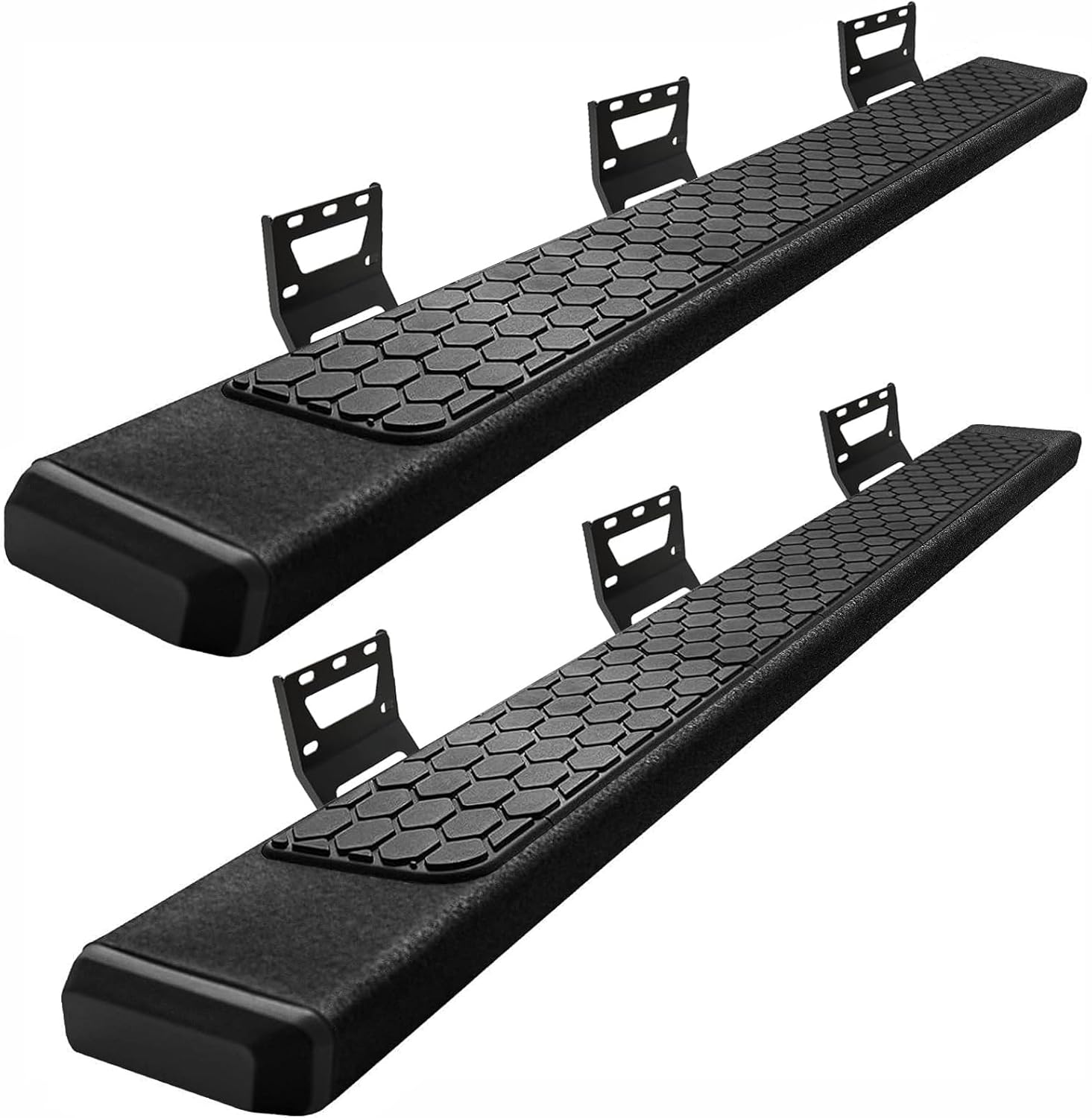 COMNOVA 6.5 Inches Ram 1500 Running Boards Compatible with 2019-2026 Ram 1500 Crew Cab (excl. Classic/2500/3500), Running Boards & Steps with Honeycomb Step Pad.