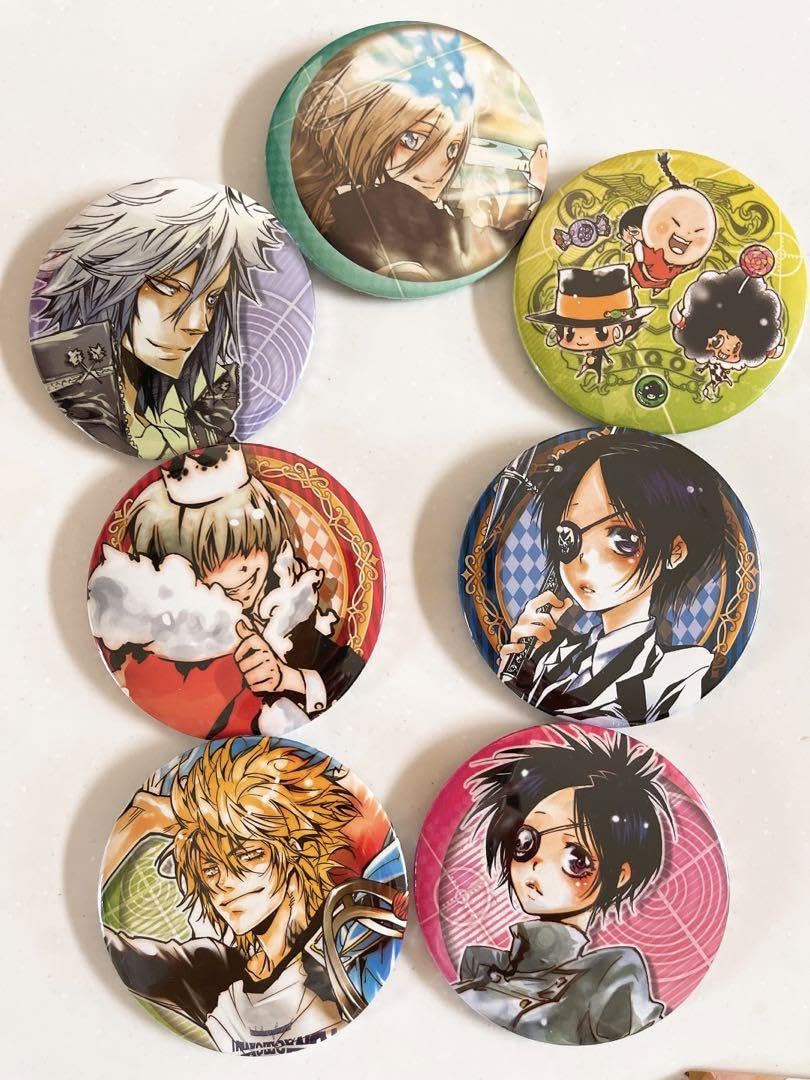 Amazon.co.jp: 家庭教師ヒットマンREBORN! 天野明展 缶バッジ 7個 
