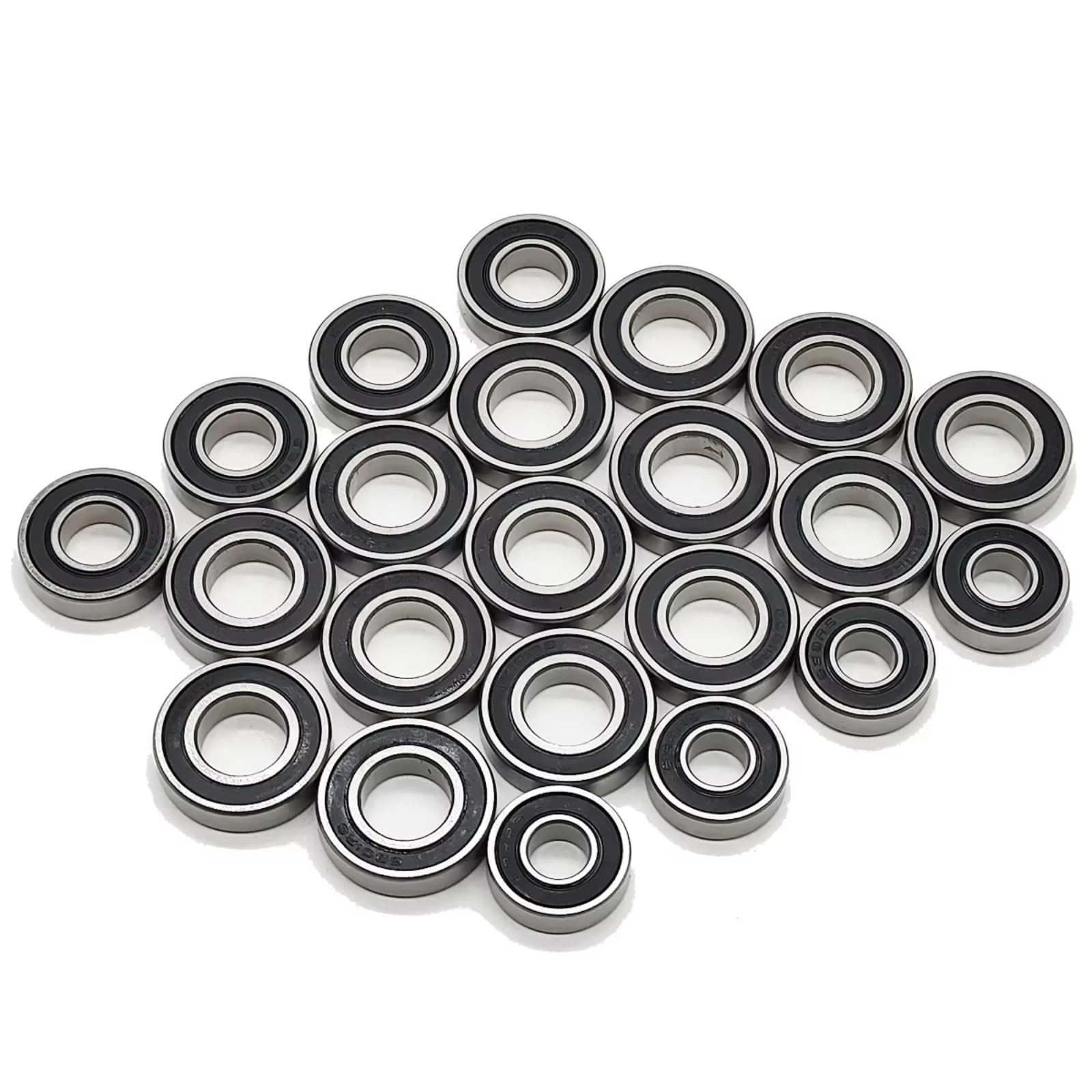 RC Lagerteile Für Losi Für DBXL-E 2.0 4X4 1/5 22 Teiliges Komplettes Kugellager Kit Rillenkugellagerstahl Vorgefettet RC Auto Für Wüste Für Buggy Brushless Teile