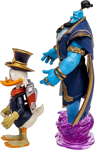 Miniatura 14 de McFarlane Toys - Disney Mirrorverse Genie Scrooge McDuck de 5 pulgadas y Goofy 7 pulgadas, figura de acción 3 unidades, etiqueta dorada, exclusiva