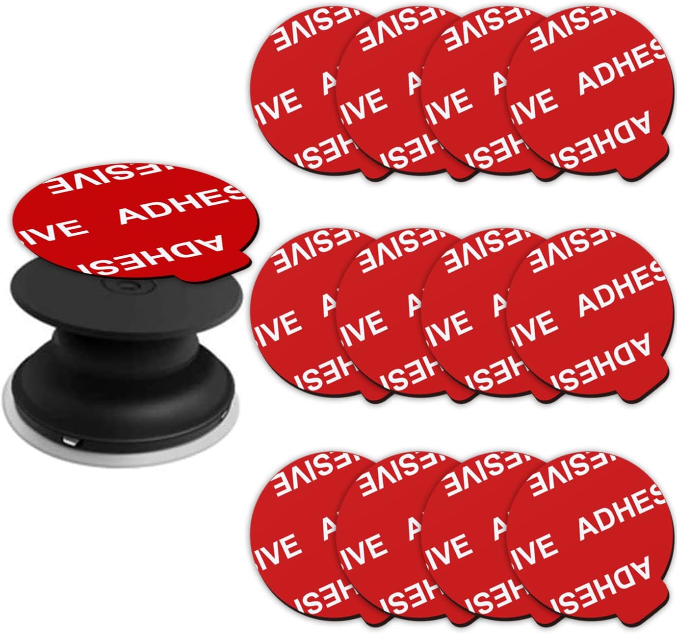 12 Pack Socket Sticky Adhesive Replacement Kit