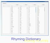 Rolling Rhyming Lexicon [Download]