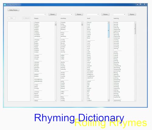 Rolling Rhyming Lexicon [Download]