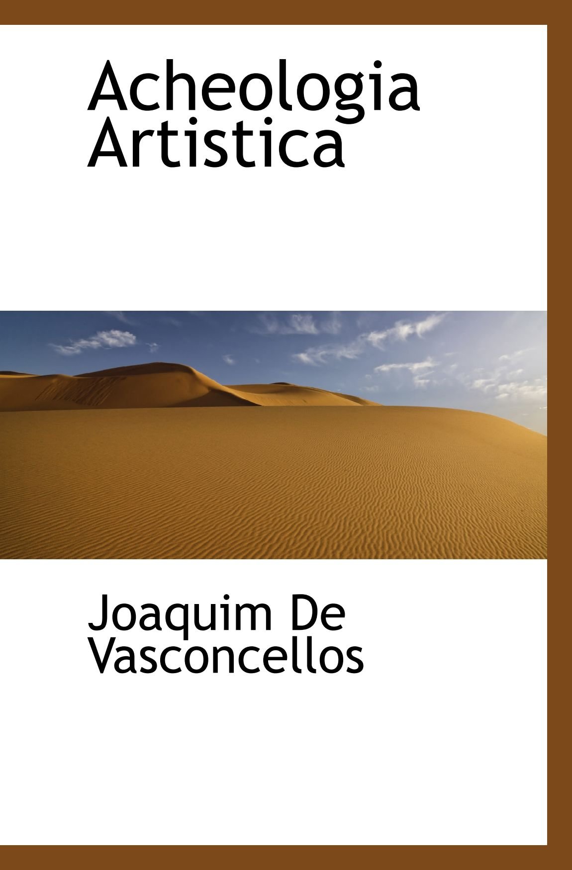 Acheologia Artistica