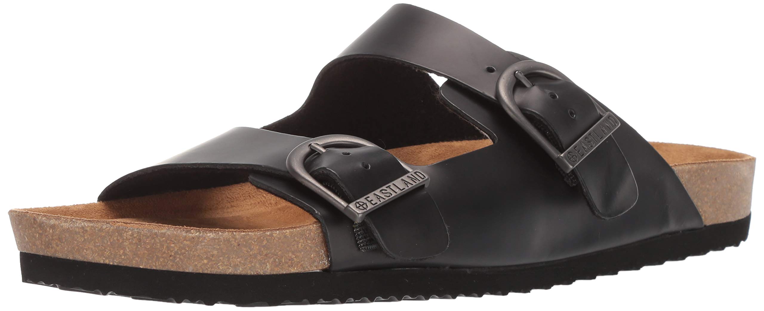 Eastland Mens Cambridge Round Toe Slip On Leather Sandal 