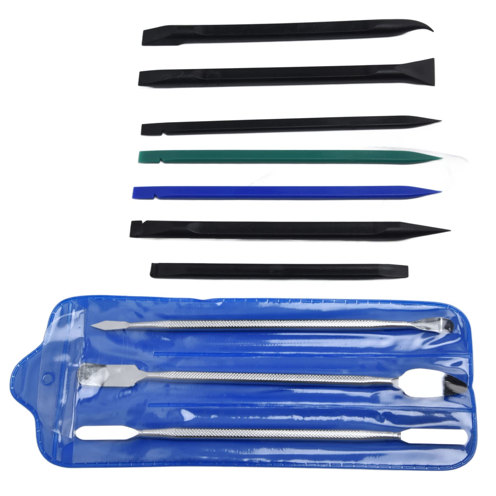 Mobile Phone Pry Bar, 10Pcs Repair Screwdriver Set, Electronics Repair Tool Kit, Mobile Phone Pry Tool for - Image 4