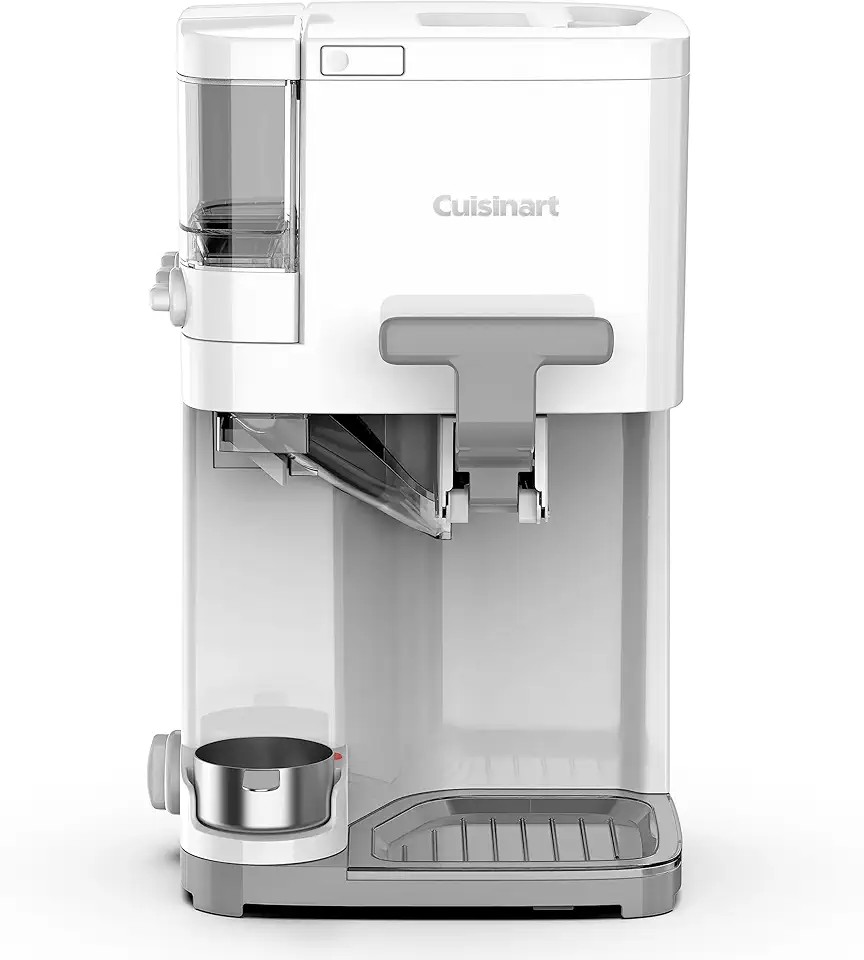 Cuisinart Máquina De Sorvete Soft Serve - Mix It In Ice Cream Maker Para Frozen Yogurt, Sorbet, Gelato, Bebidas 1,5 Quart, Branco, Ice-48