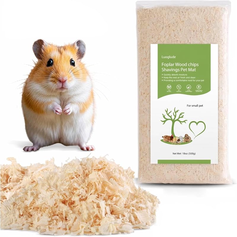 Ropa de cama para mascotas pequeñas de 18 oz, bajo contenido de polvo, control de olores, ultra absorbente, para hámsteres, cobayas, loros, conejos, jerbos, ratones y animales pequeños