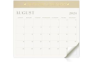 Simplified 2024-2025 Magnetic Refrigerator Calendar
