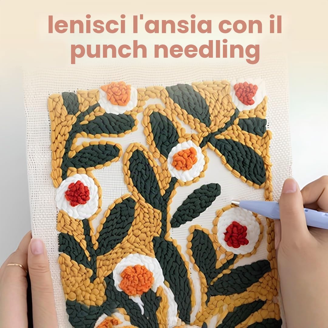 embroom embroidery stitch book libro ricamo con kit strumenti punti ricamo fai da te per principianti e appassionati include ago filo forbici guida passo passo