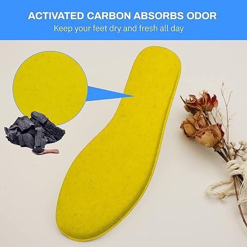 Miniatura 4 de Plantillas de espuma viscoelástica para hombres y mujeres, insertos de zapatos de repuesto para botas de trabajo, zapatos de correr, zapatos de