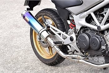 Realize ホンダ VTR250 Aria チタンカールTypeCマフラー VTR250 | Aria（アリア）フルエキゾースト | Ti | Type-C