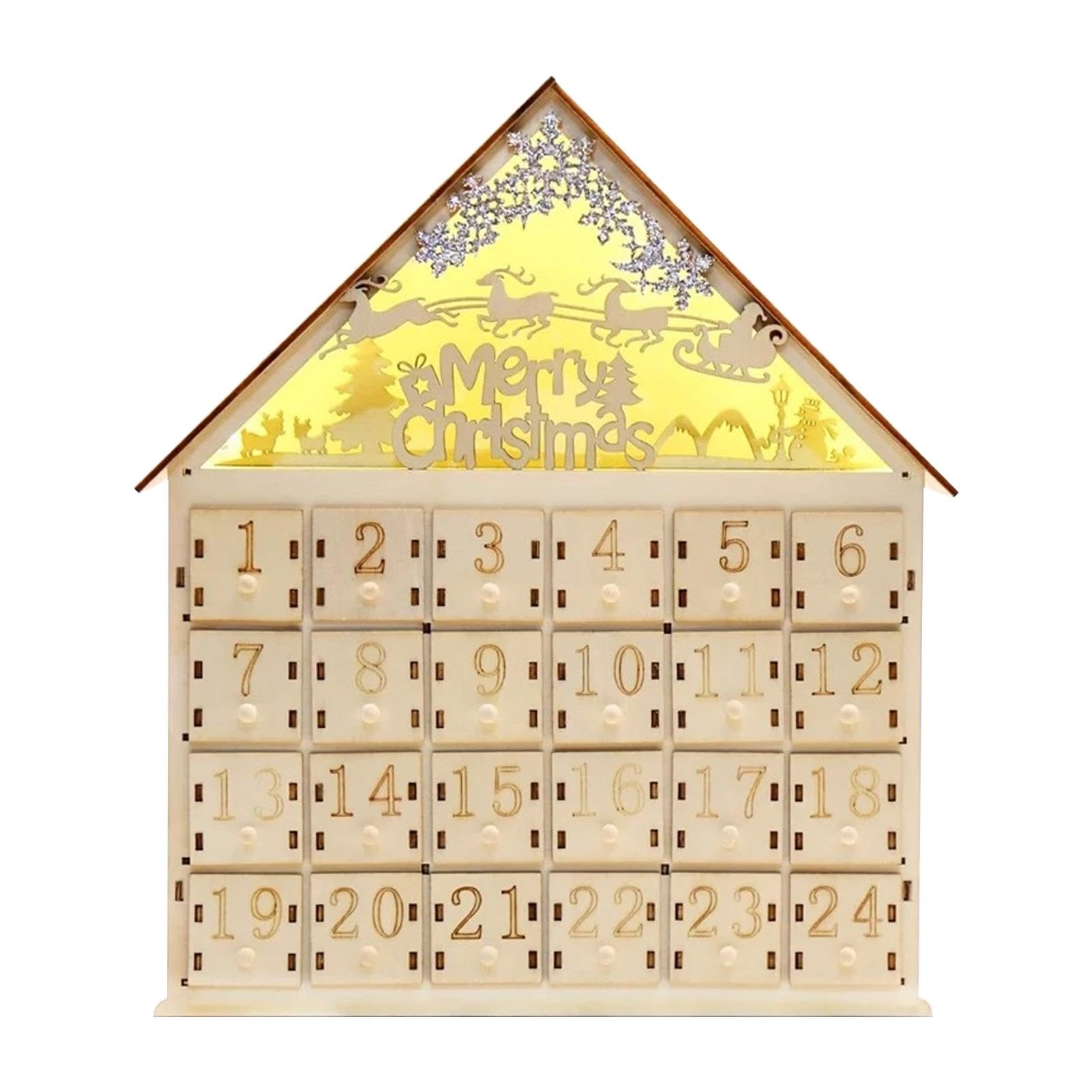 Adventskalender-Box, Weihnachtskalender-Countdown | 24-Tage