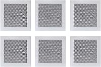 Vista 11 de Paquete de 12 parches de reparación de paneles de yeso de 2 pulgadas, parche de reparación de pared de aluminio, malla de fibra autoadhesiva sobre