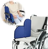 Vista 1 de Lateral Support for Wheelchair Lateral Cushions for Seniors Wedge Pads Chair Support Attachment L Shape Padded for Wheelchair Side Right Guards