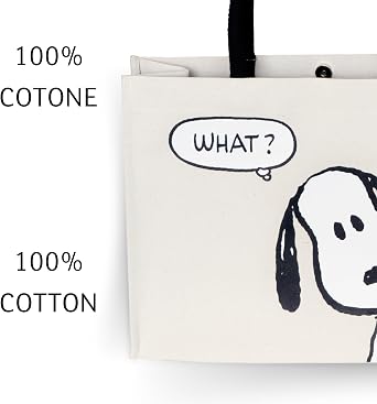 Kanguru Tote Bag Damen mit Design, Grosse Baumwoll Shopper Tasche mit Henkel, fur Uni, Schule, Arbeit und Alltag, Stilvoll, Chic, Robust, Asthetisch, Praktisch, Einkaufskorb bedruckt