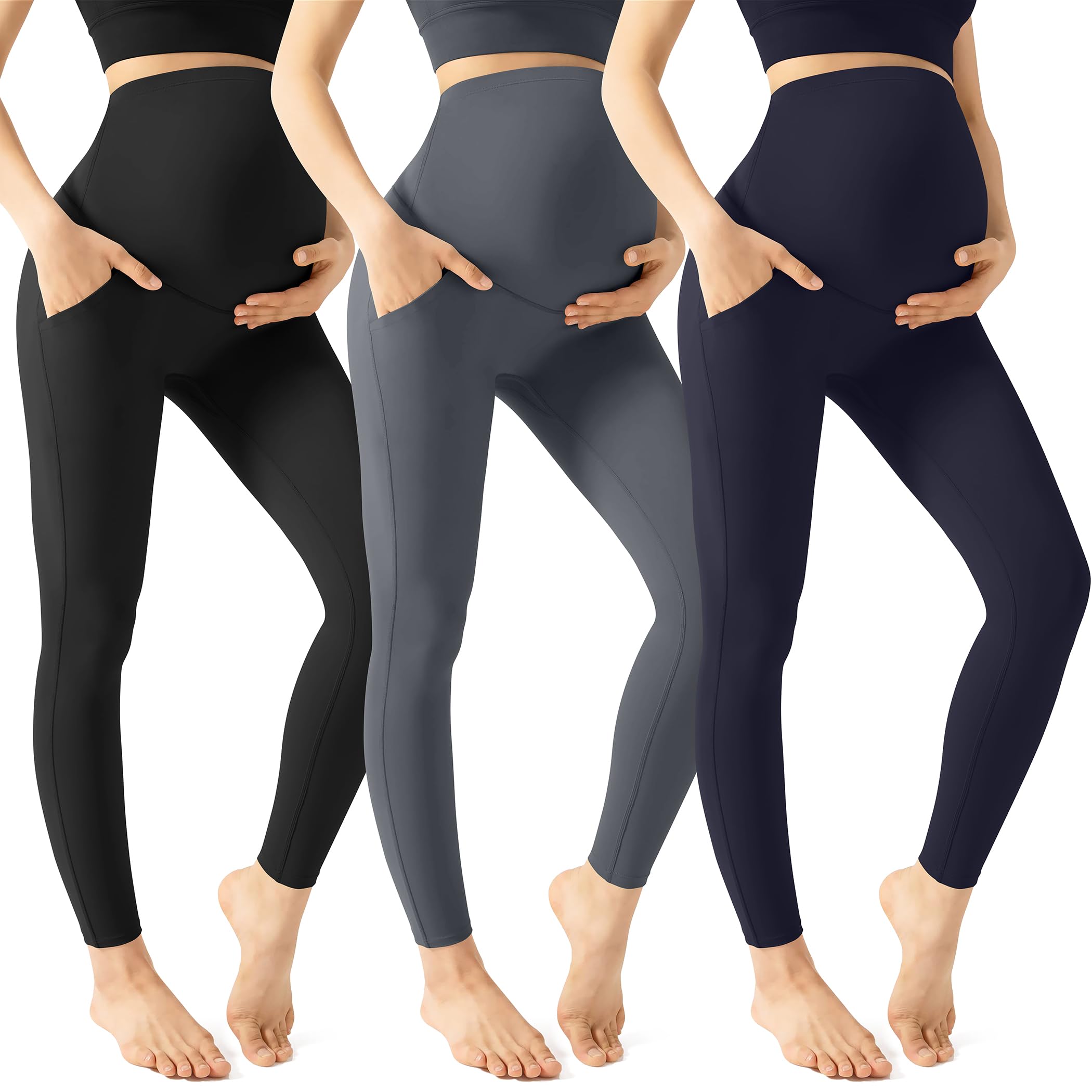 Women's Flare Yoga Pants - Crossover Flare Leggings Buttery Soft High Waisted Workout Casual Bootcut Pants