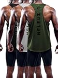 Men's 3 Pack Dry Fit Y-Back Muscle Tank Top