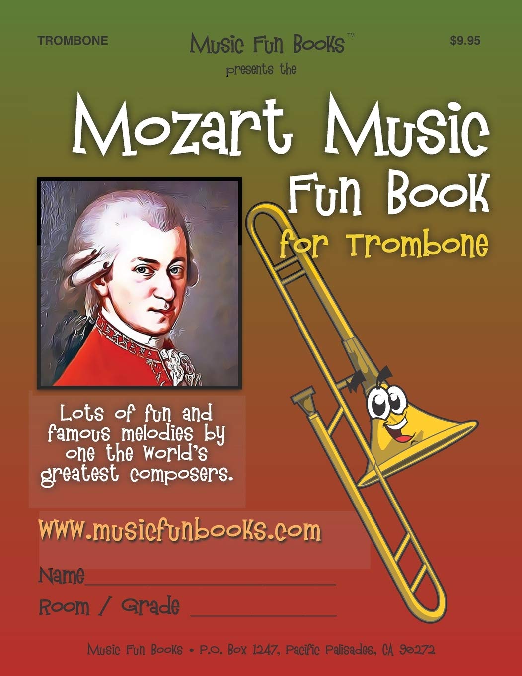 Mozart Music Fun Book for Trombone