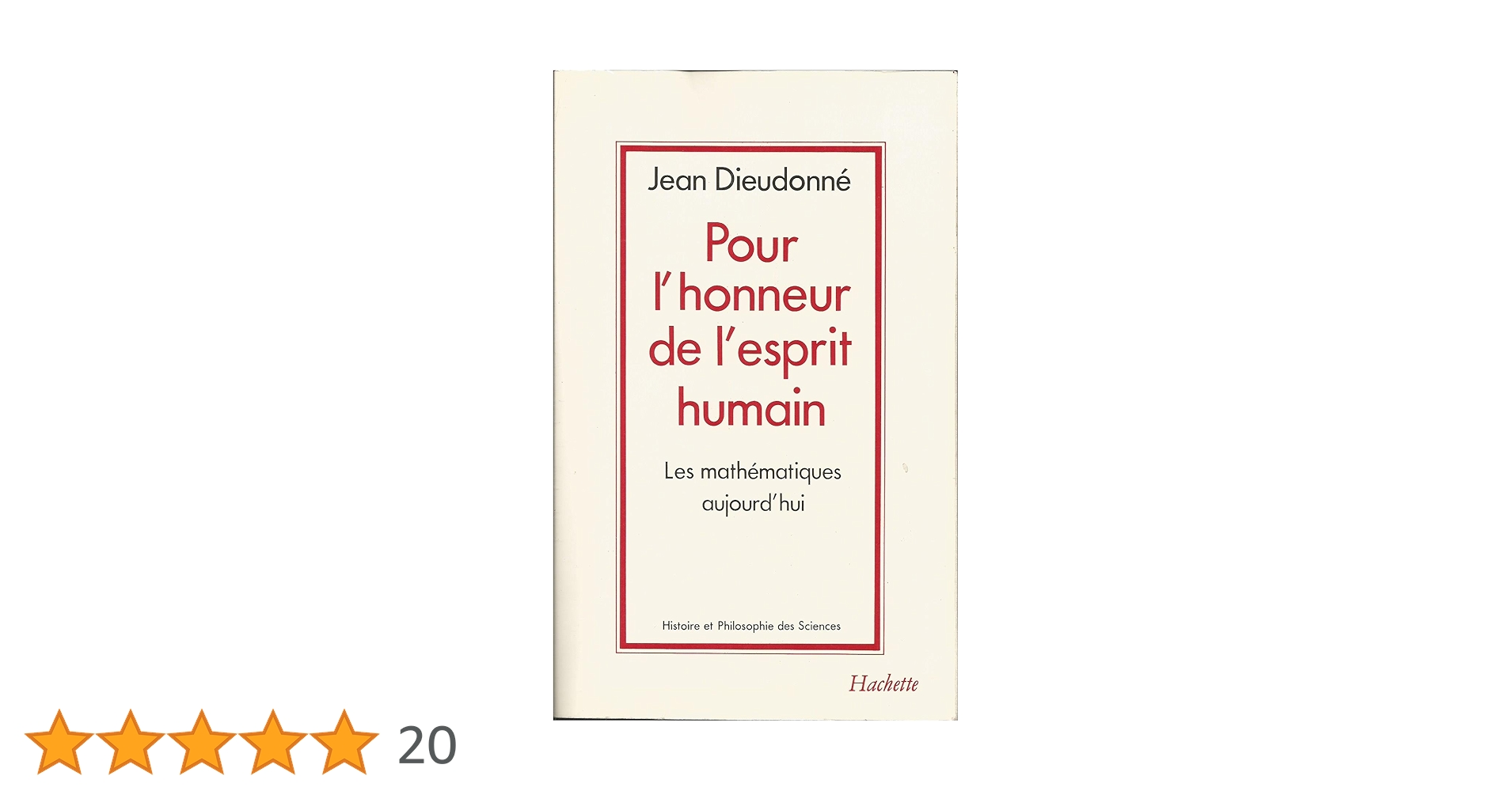 Amazon.fr - Pour l'honneur de l'esprit humain : Les