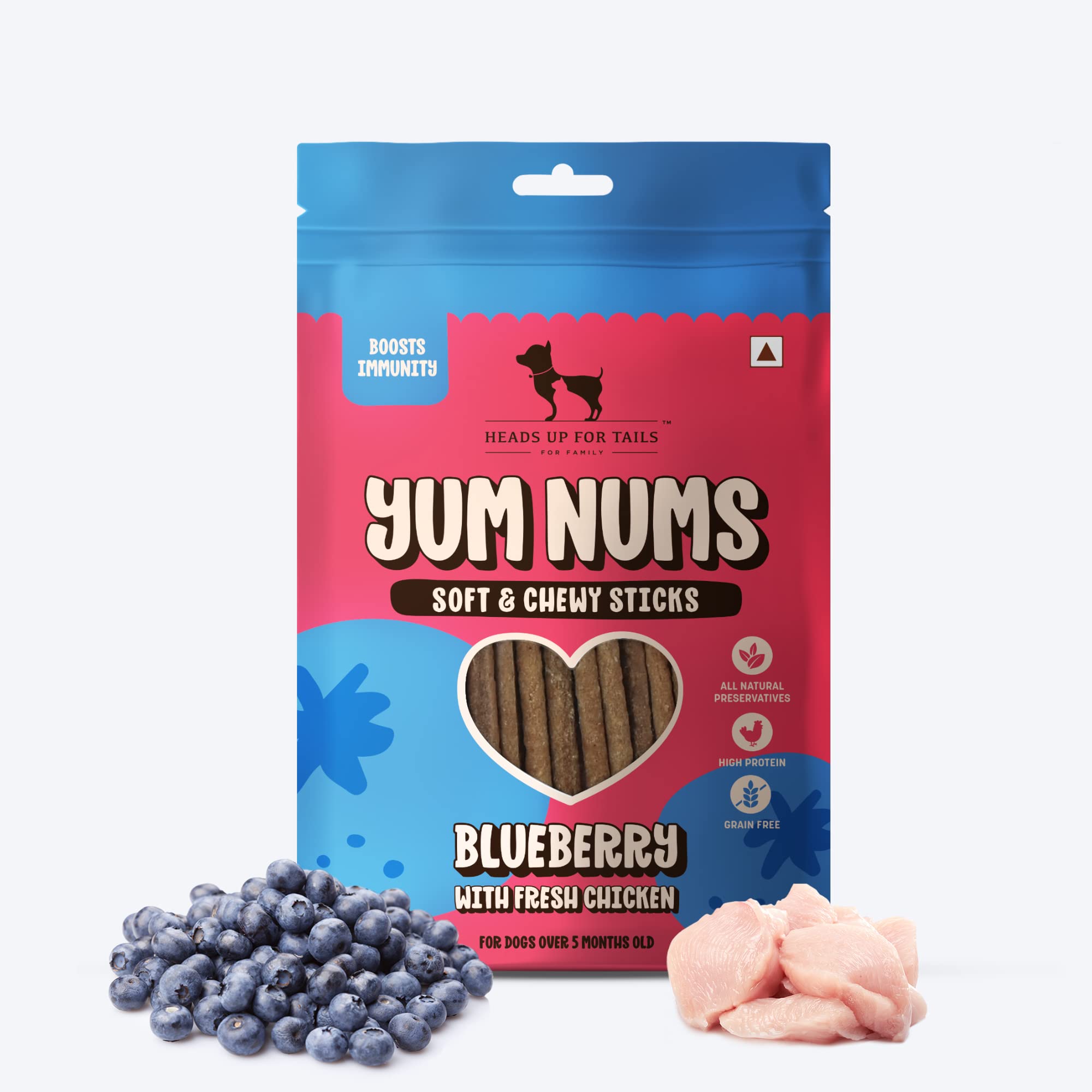 See full amazon price history chart for Heads Up For Tails Yum Nums (Blueberry With Real Chicken, 75 Gm (Pack Of 4)), For All Life Stages, Stick Heads Up For Tails Yum Nums (Blueberry With Real Chicken, 75 Gm (Pack Of 4)), For All Life Stages, Stick (B0C2NLYBSD) Amazon Price History, Amazon Price Tracker