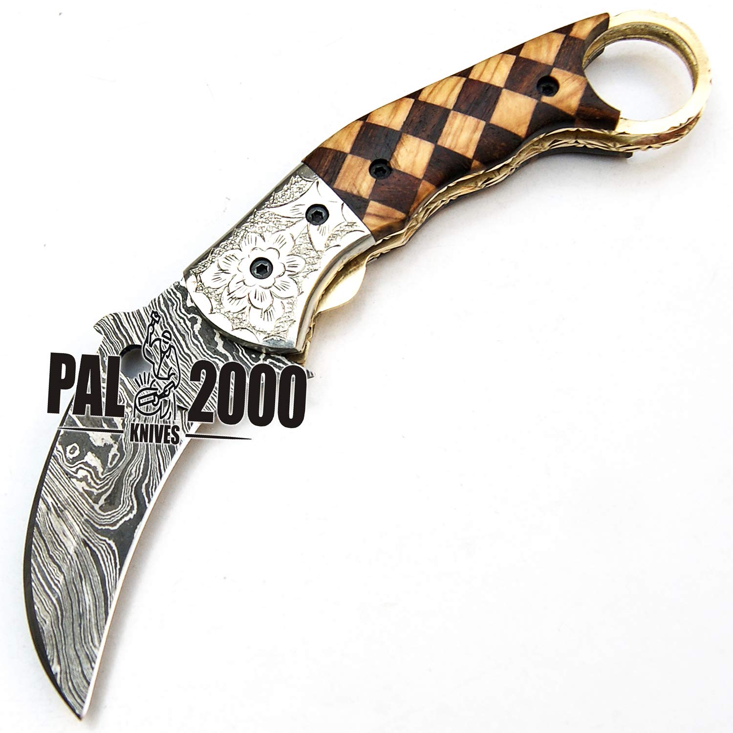 SJPR 9561 Coltello tascabile in acciaio damasco a mano personalizzato con guaina billetta chef da cucina casa giardino da collezione bar da campeggio pieghevole