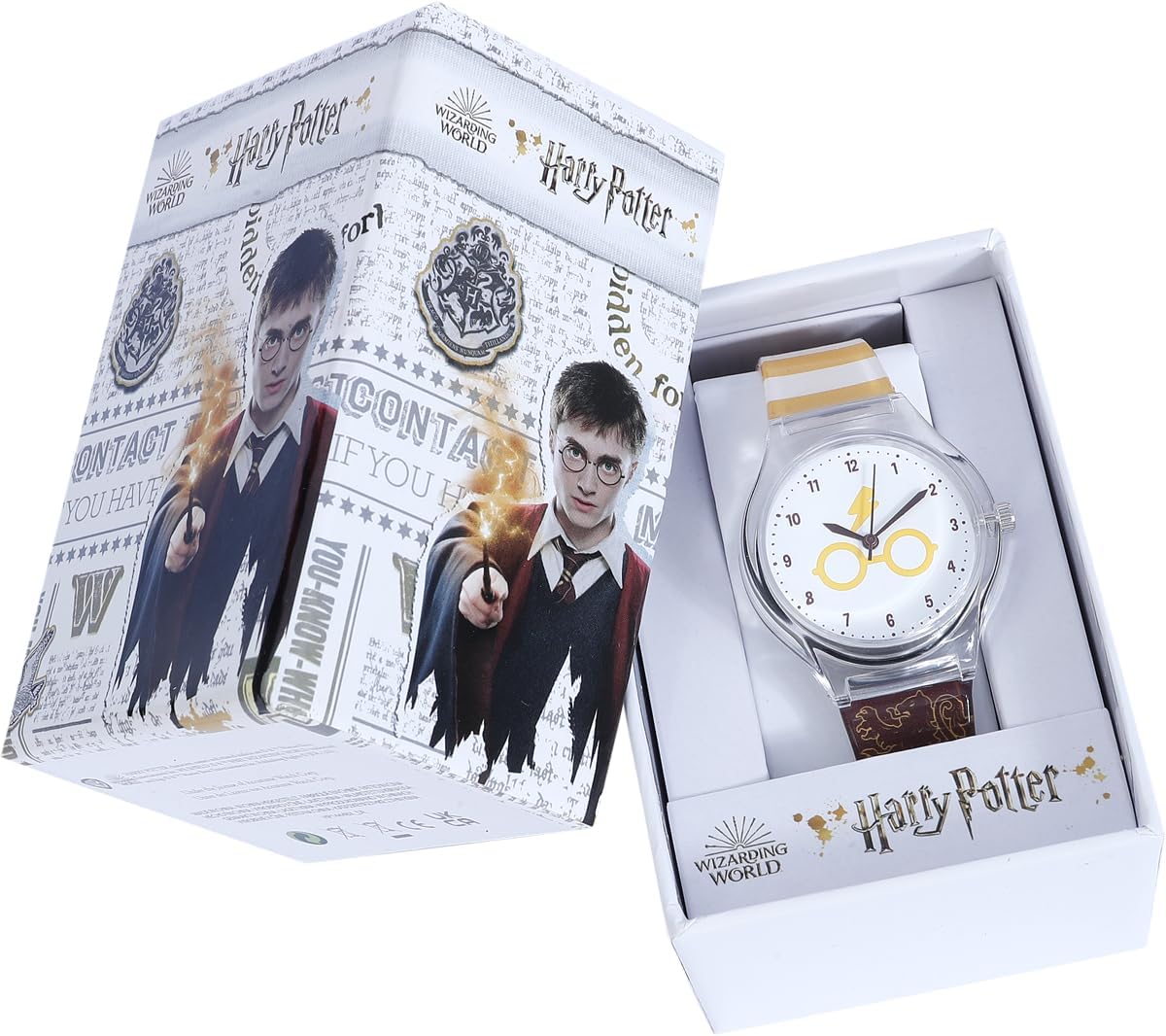 Harry Potter Bezel And Lightning Unisex Wristwatches Image