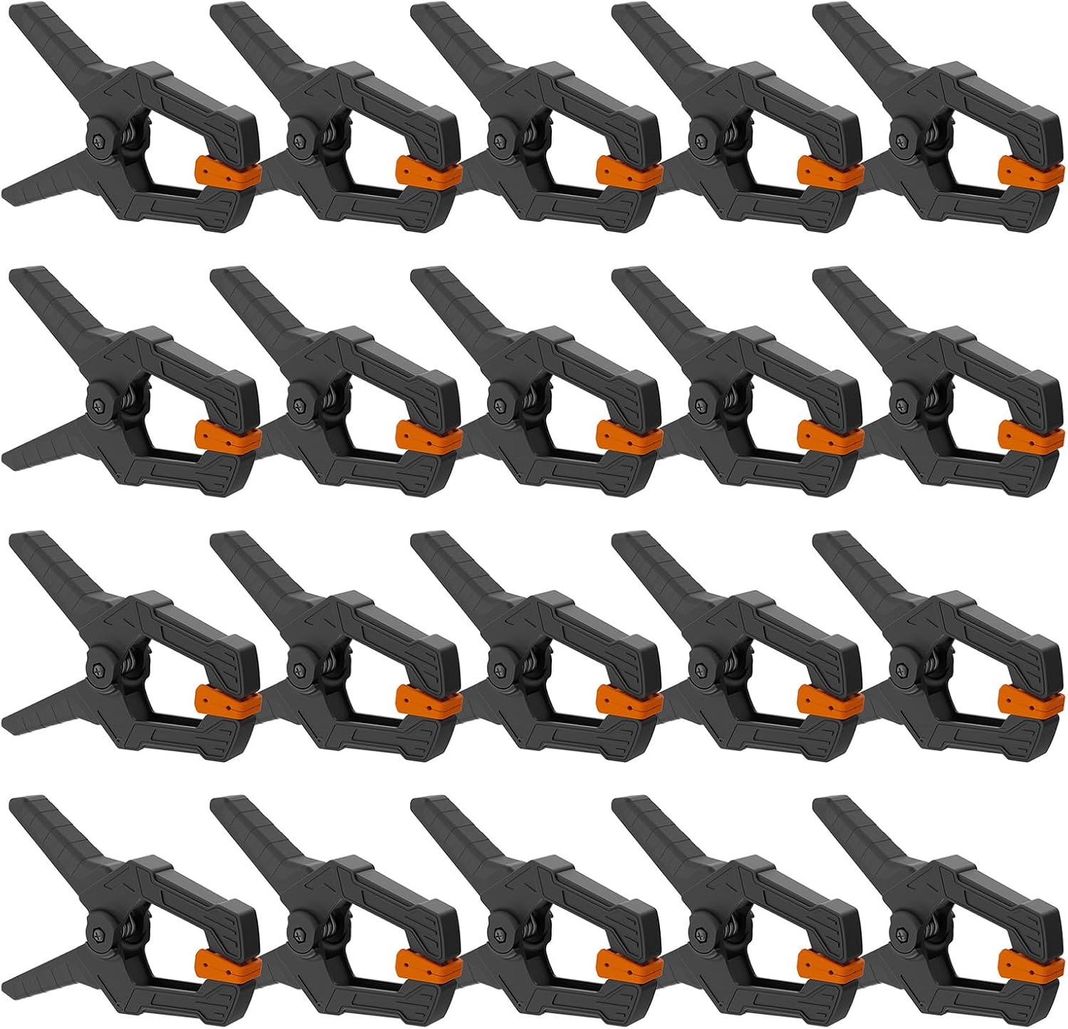 20pcs Toggle Clamps Wood Fixing Tool Woodworking Spring Clamp Fixing Middle Frame Bracket Clamping Pliers Middle Frame Bracket Clamping Pliers