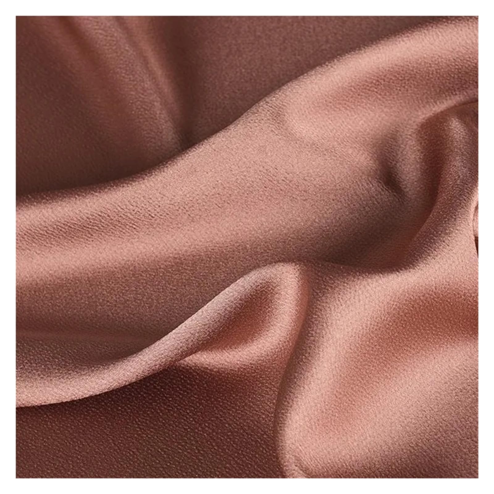 Tissu satin fin et drapé respirant pour éviter la chaleur de l'été