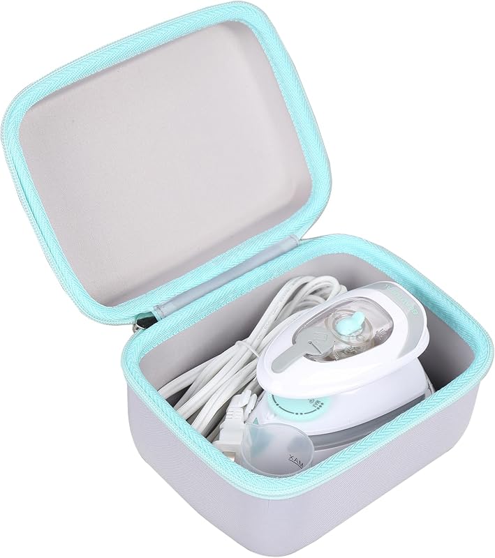 Case Compatible with BEAUTURAL Mini Travel Steam Iron, Portable Storage Bag for Accessories (Case Only)