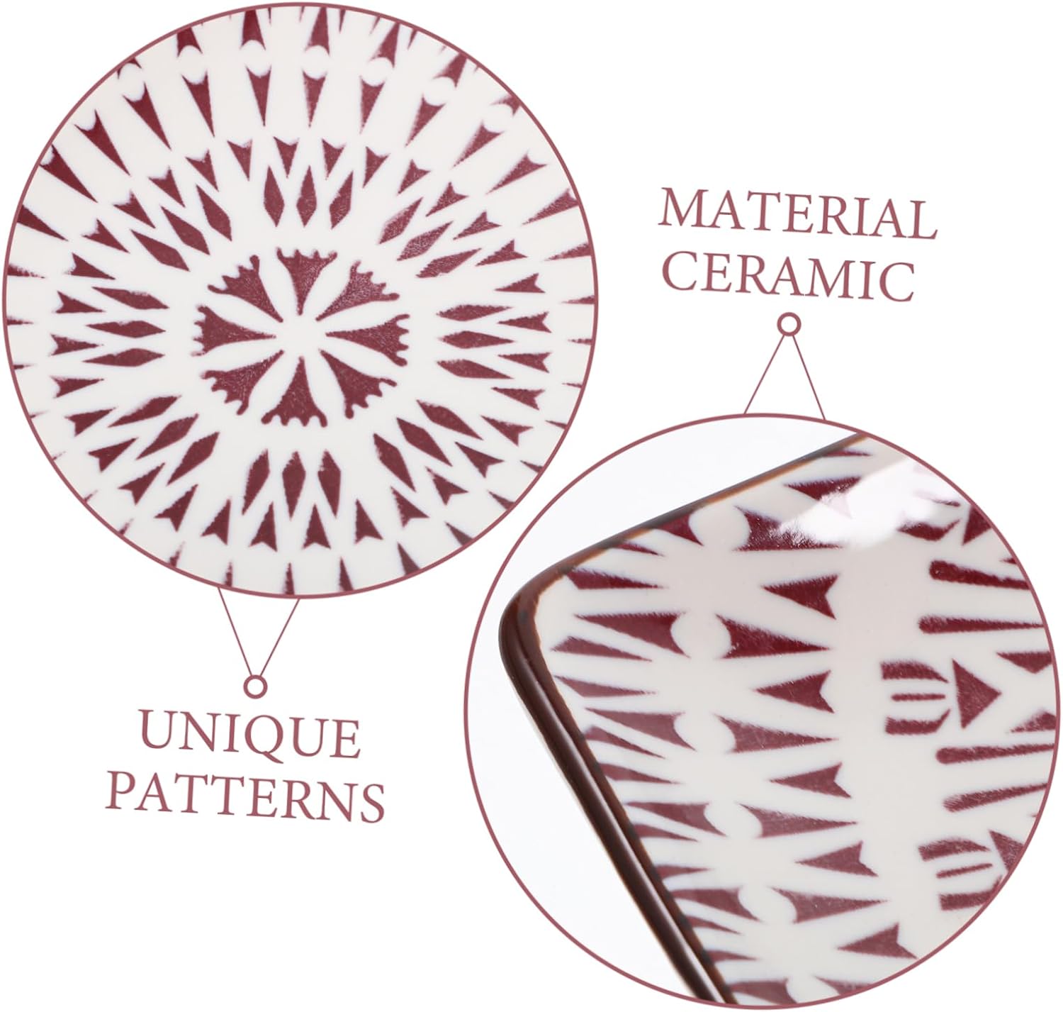 Mikinona 2sets Japanese Sushi Plate Set Sashimi Plates Sauce Bowls Chopsticks Elegant Dining Tray for Sushi Snacks Desserts for Family Gatherings and Parties