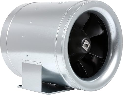 Vista 4 de Can Max Fan ventilador en línea de flujo mixto, 14 pulgadas