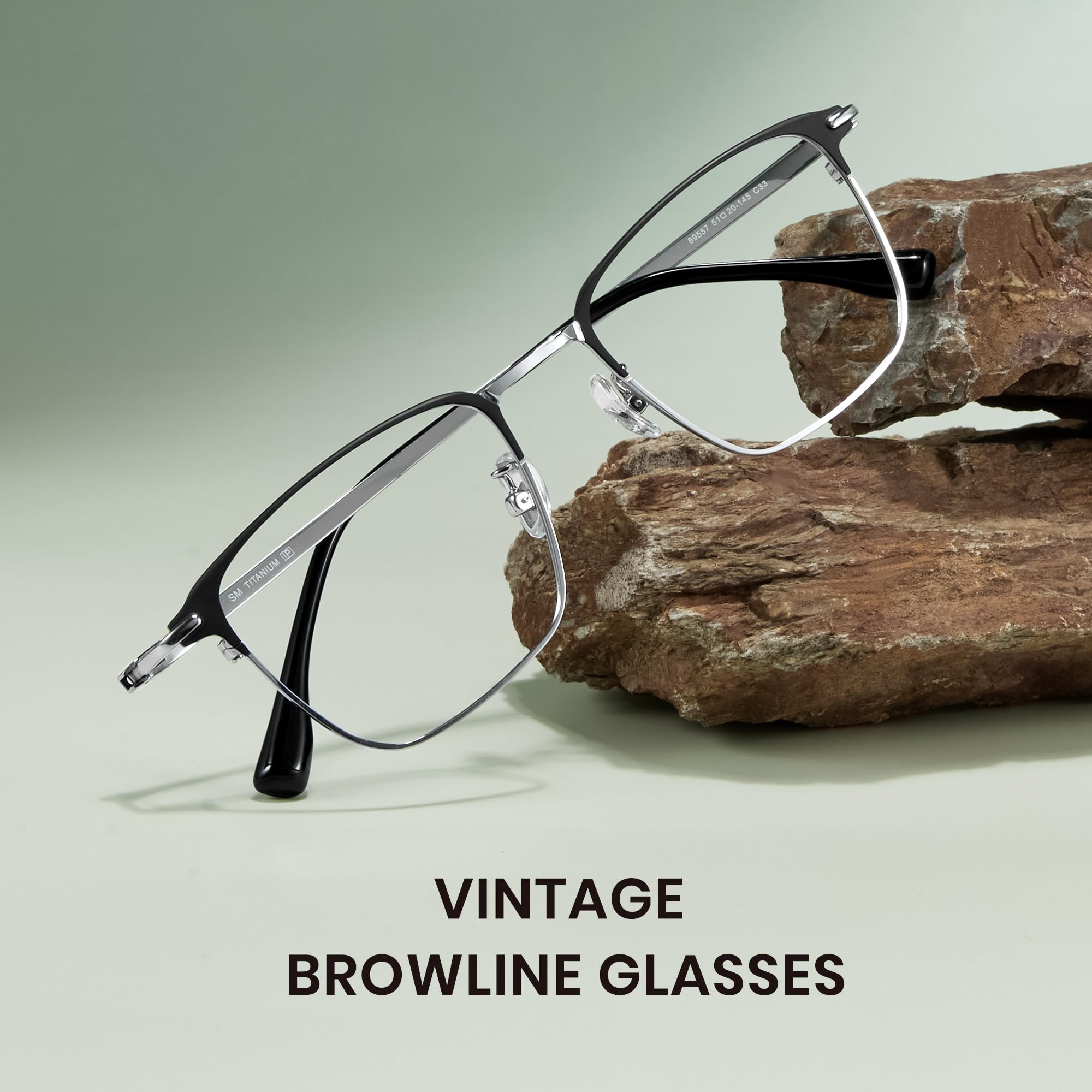 Cyxus Nerd Occhiali Uomo Donna Senza Prescrizione Montatura per Occhiali Moda 8142X64