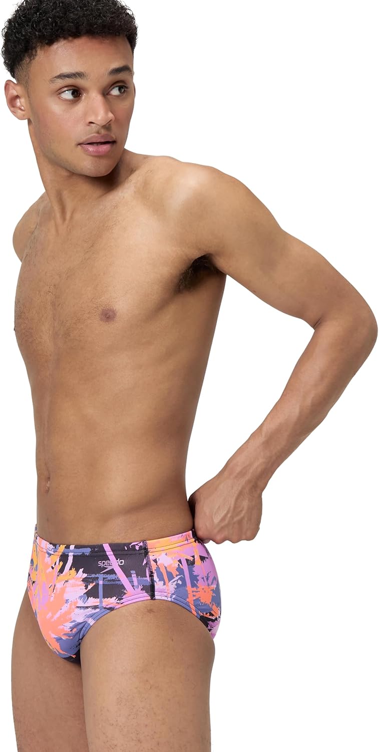 Speedo Men's Swimsuit Brief Endurance+ The One Graphic